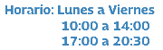 Horario Informática Guille